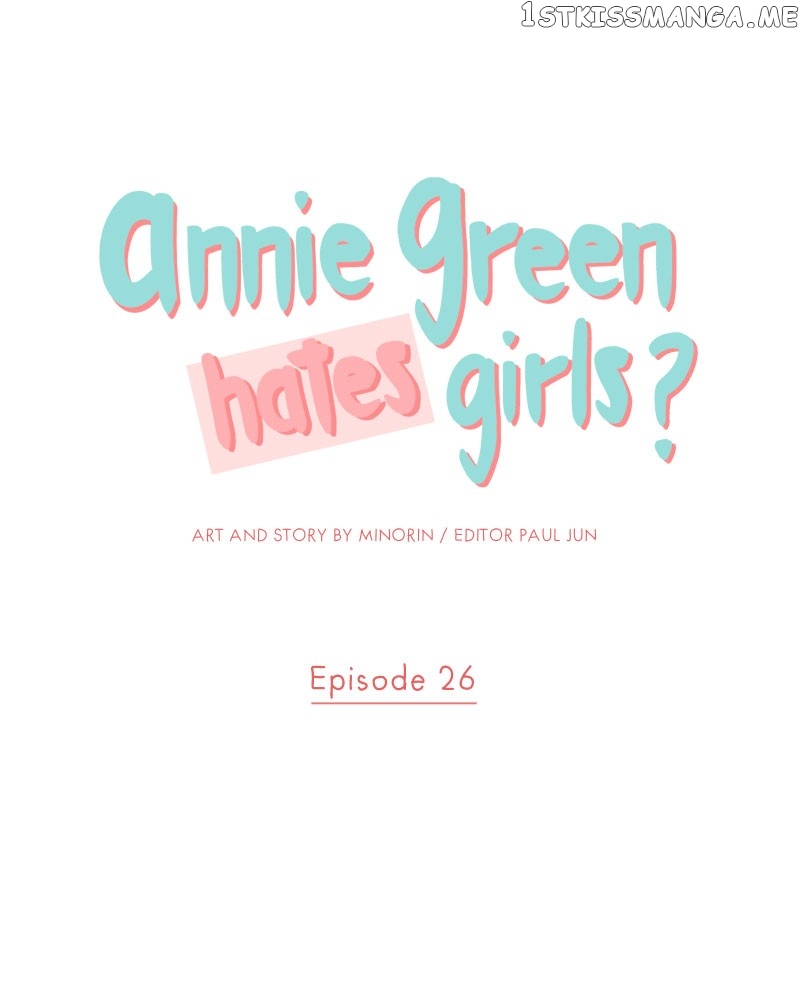 Annie Green Hates Girls Chapter 26 - page 1