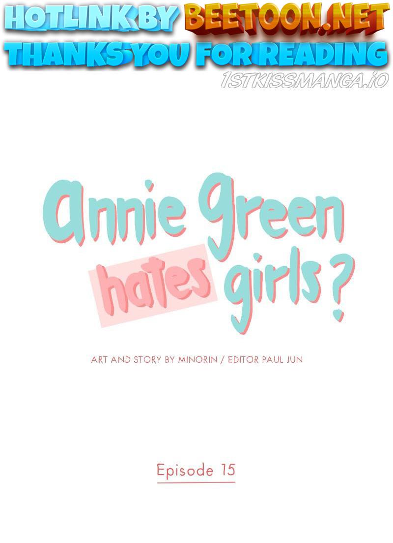 Annie Green Hates Girls Chapter 15 - page 1