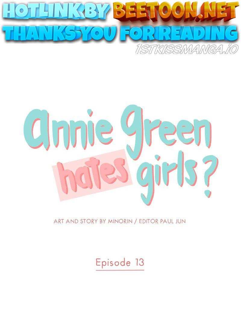 Annie Green Hates Girls Chapter 13 - page 1