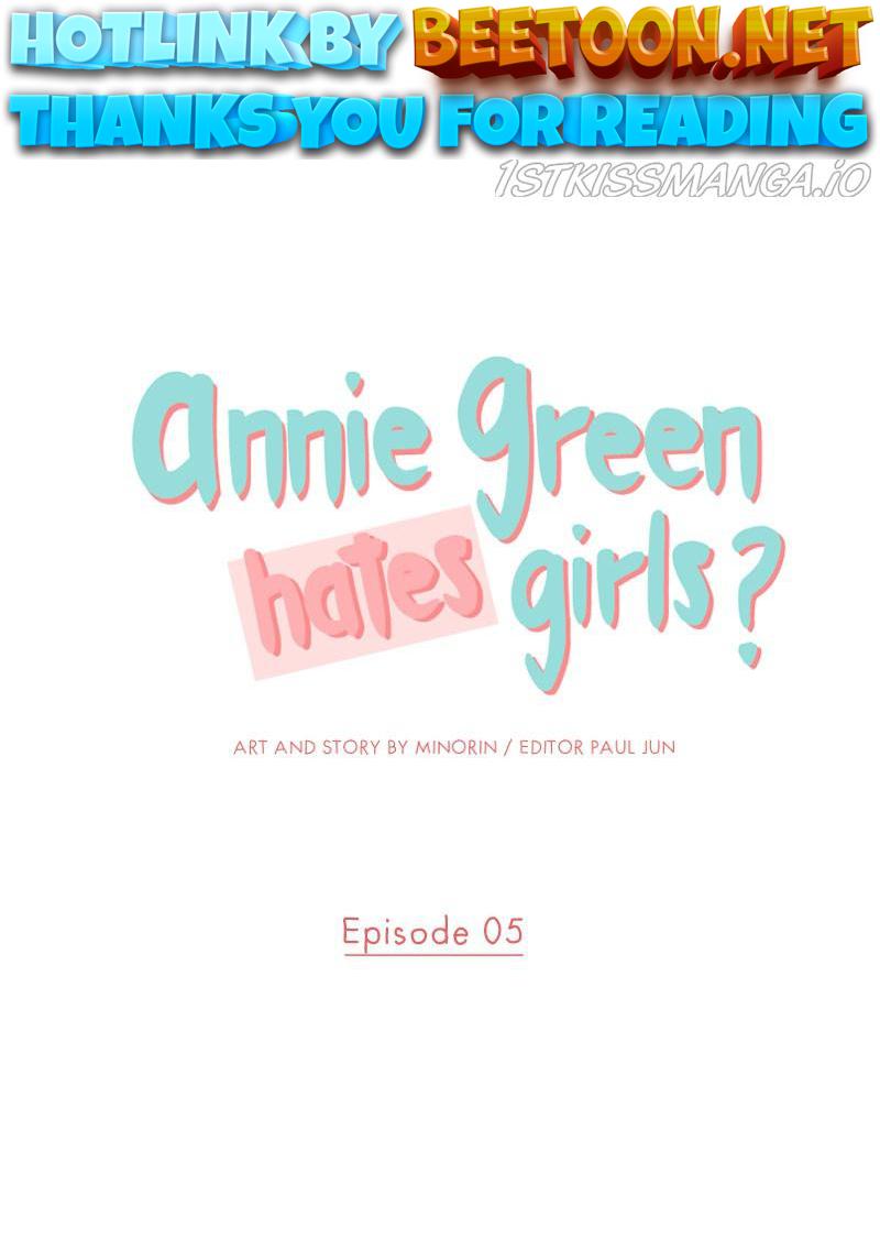 Annie Green Hates Girls Chapter 5 - page 1