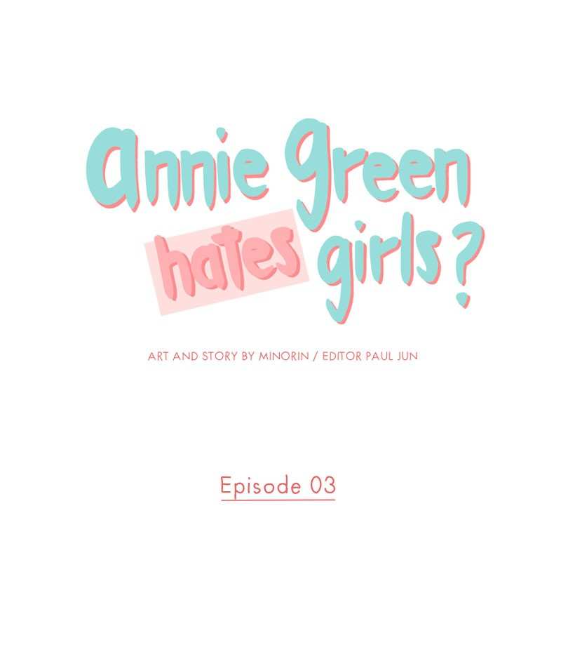 Annie Green Hates Girls Chapter 3 - page 1