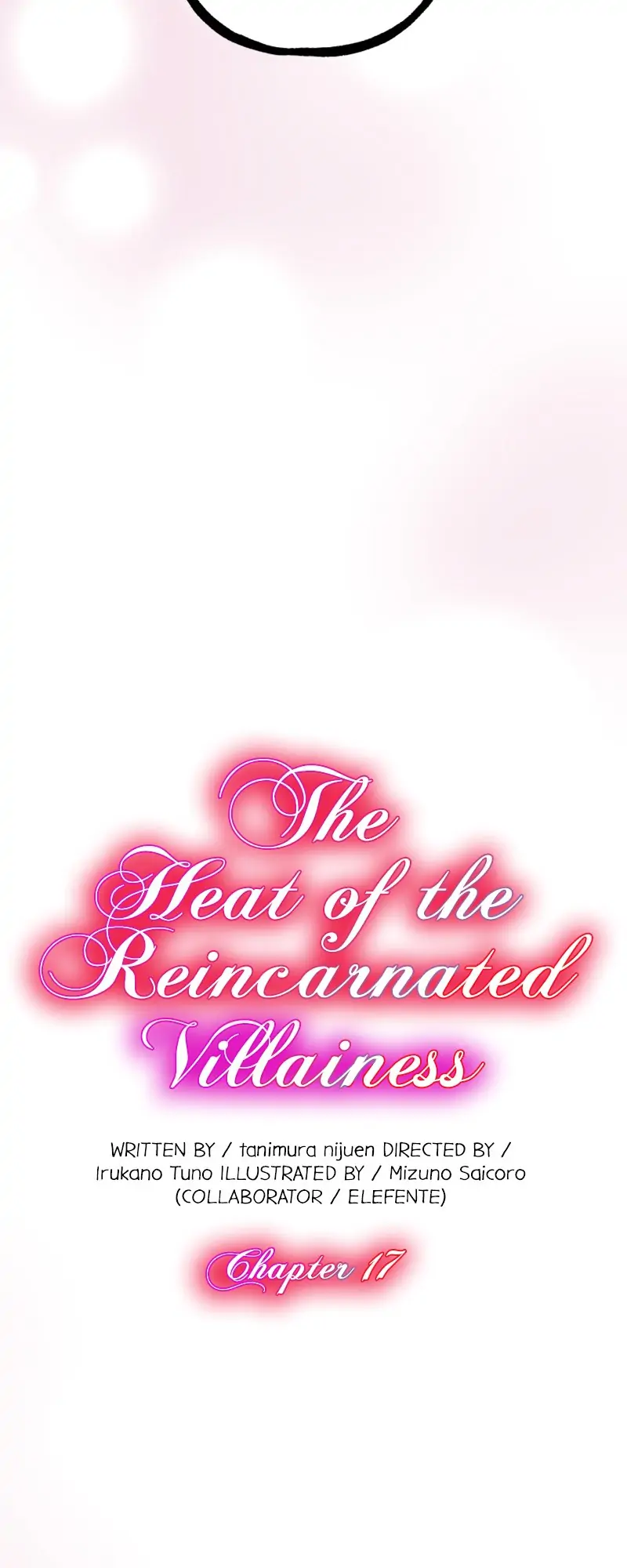 The Heat of the Reincarnated Villainess Chapter 17 - page 3