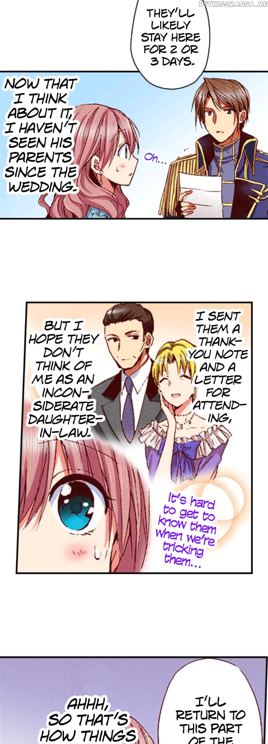 Somebody Please Explain What’s Going On Here! ~A Wedding that Began With a Contract~ Chapter 6 - page 24