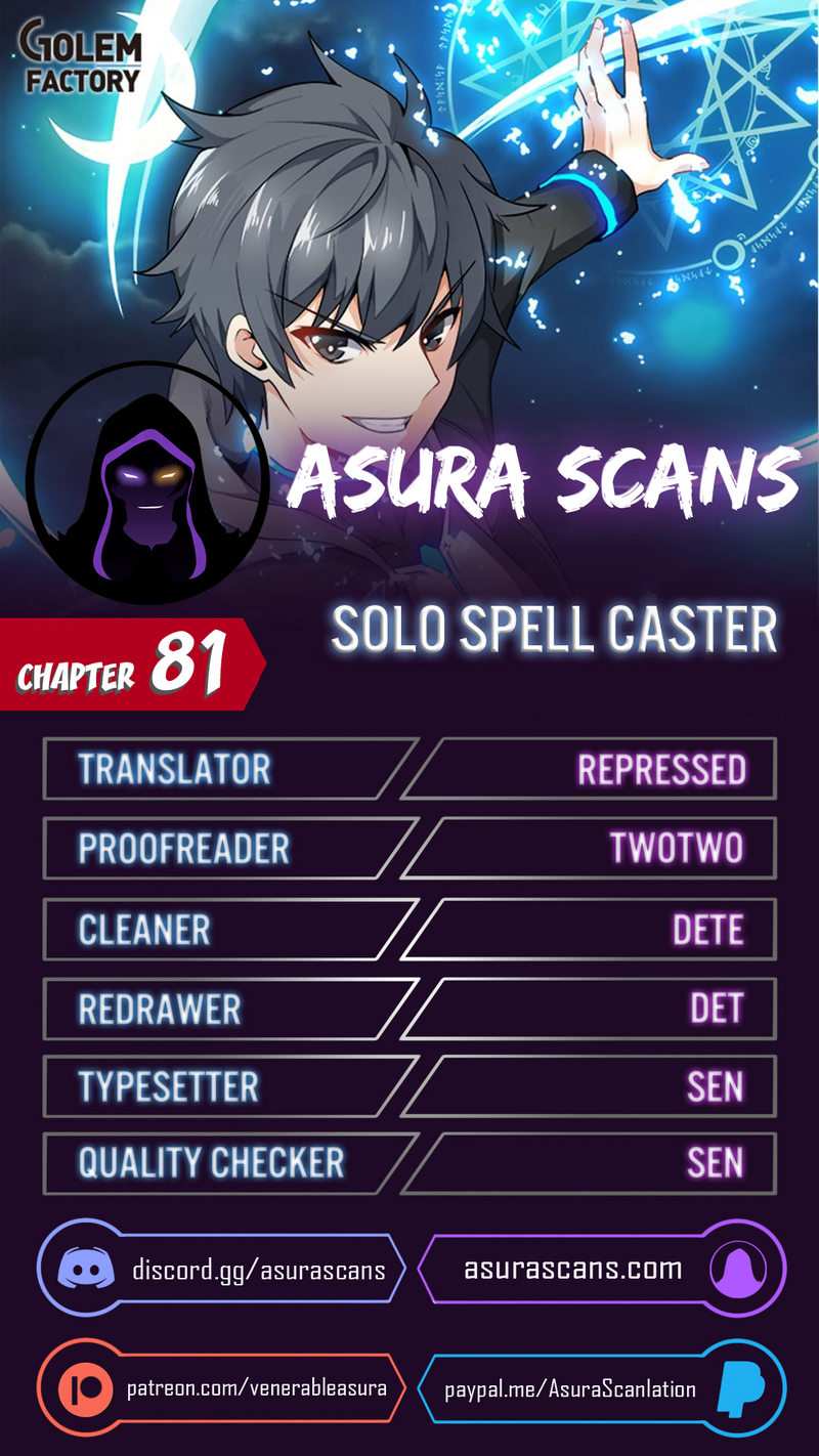 Solo Spell Caster Chapter 81 - page 1