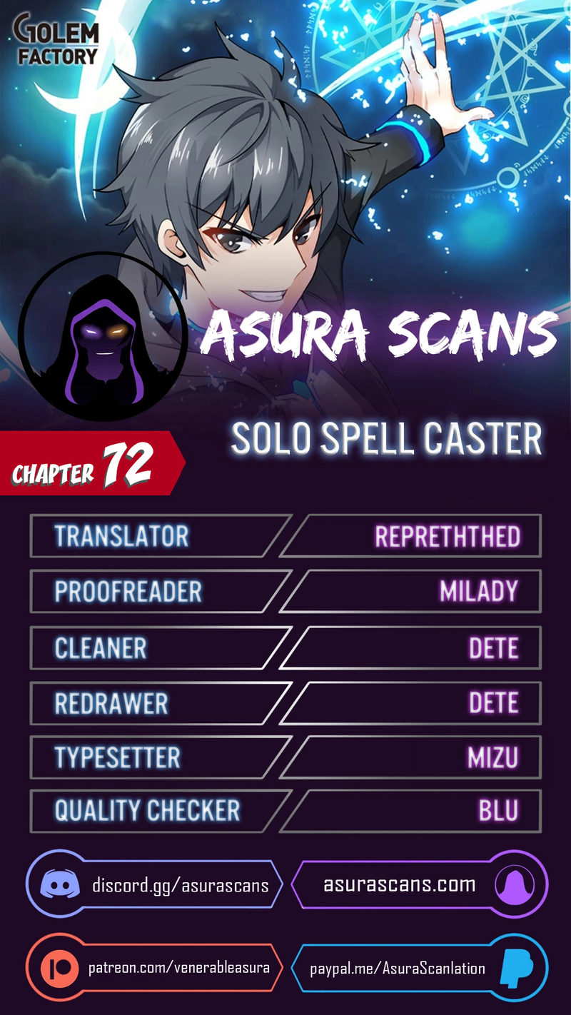 Solo Spell Caster Chapter 72 - page 1