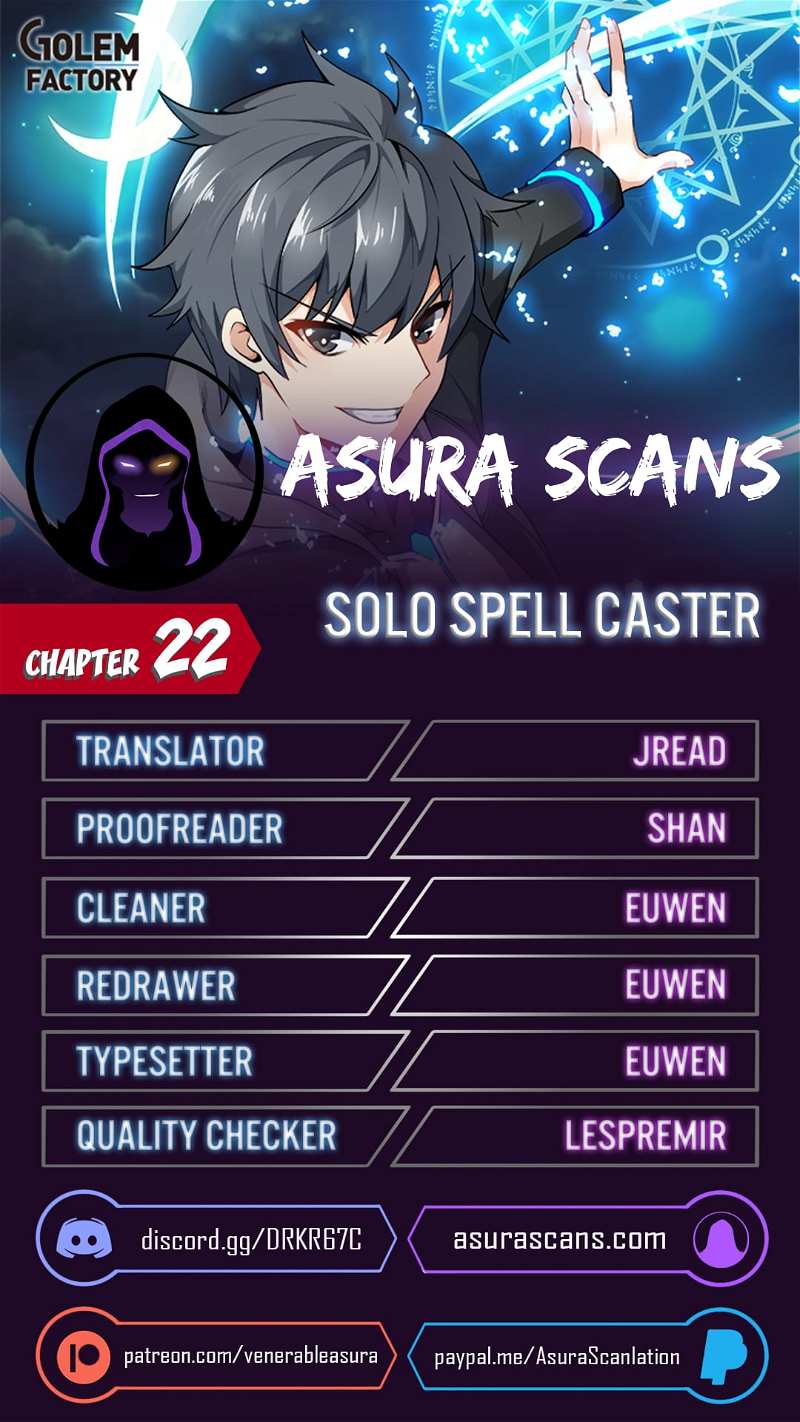 Solo Spell Caster Chapter 22 - page 1