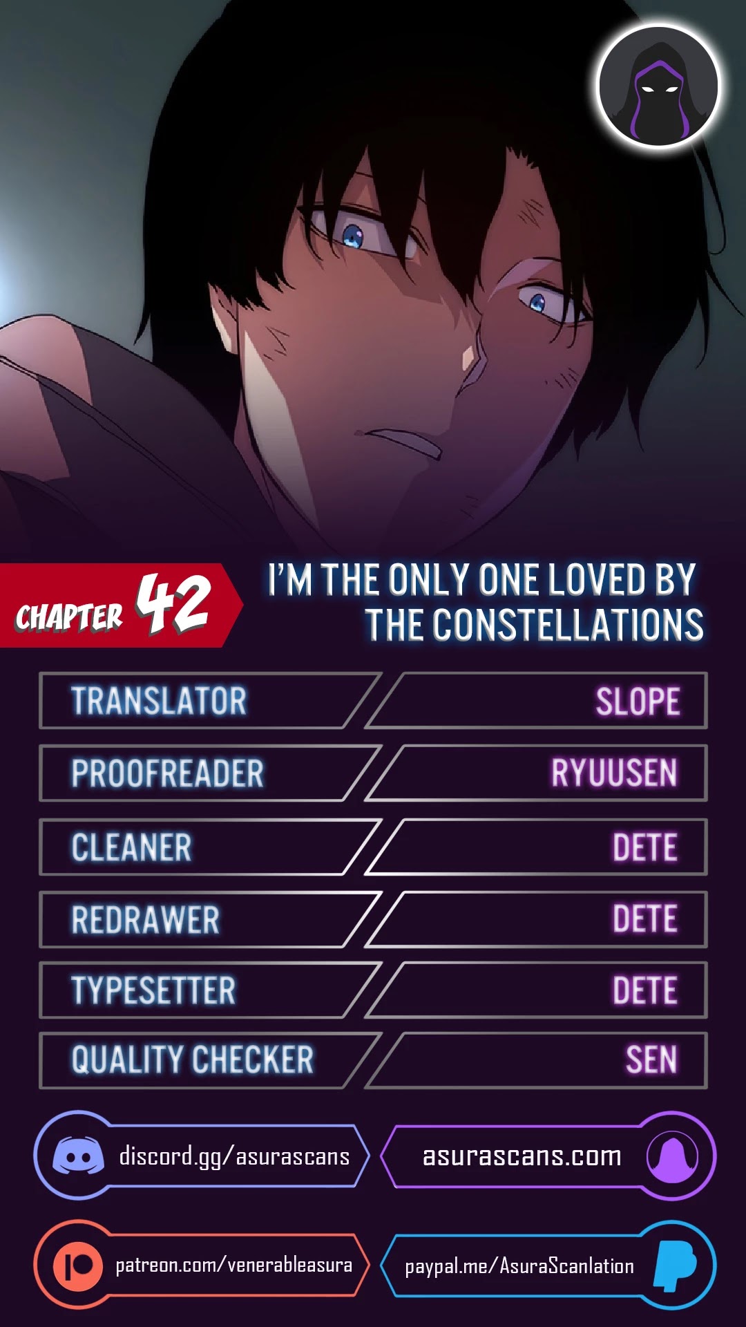I’m the Only One Loved by the Constellations! chapter 42 - page 1