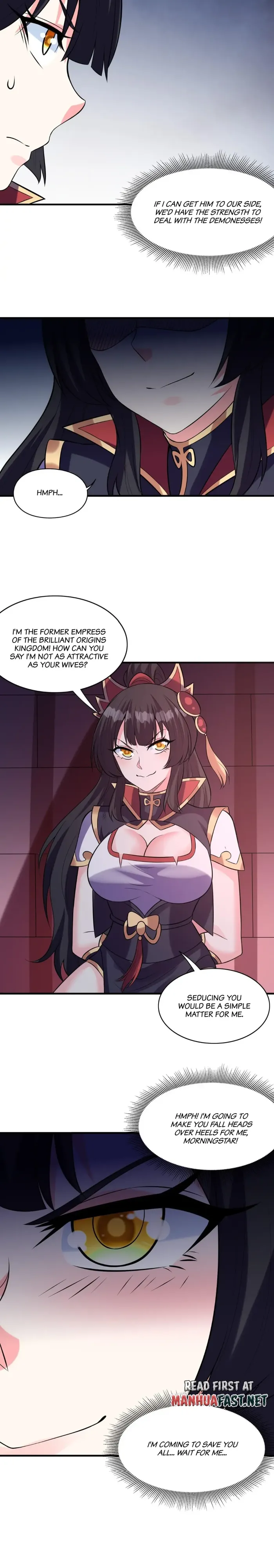 My Harem Is Entirely Female Demon Villains Chapter 100 - page 5