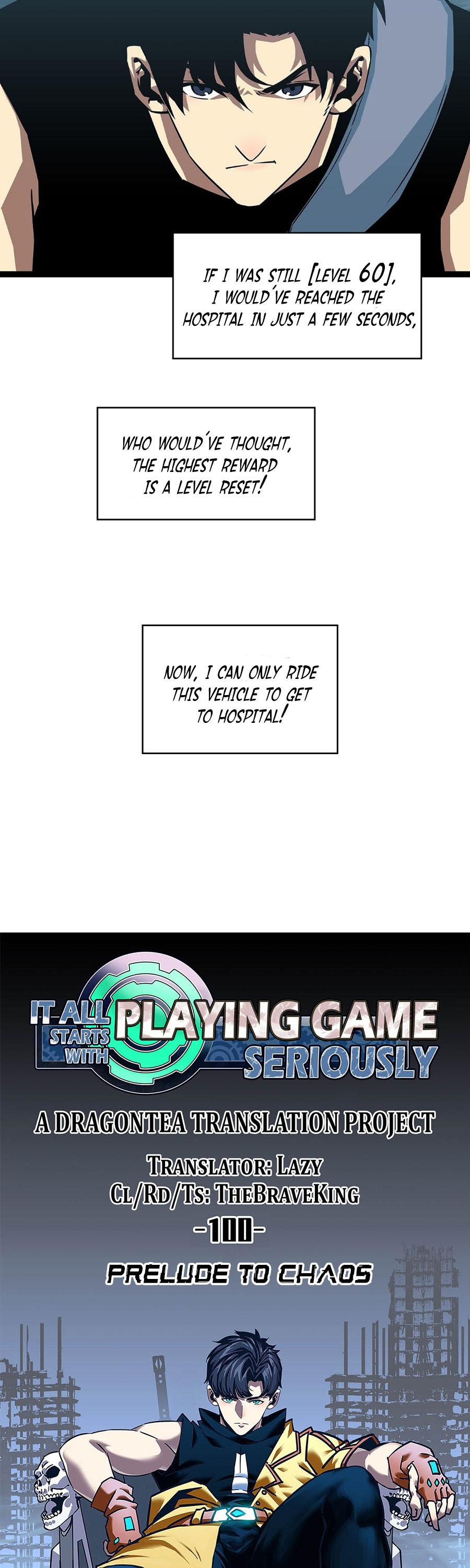 It all starts with playing game seriously chapter 100 - page 8