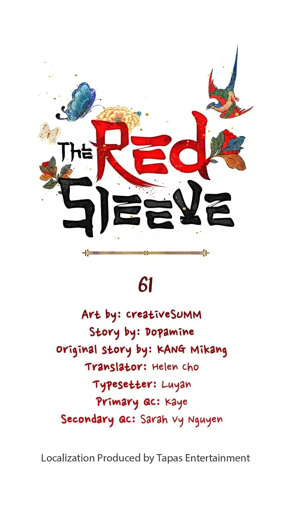 The Red Sleeve Chapter 61 - page 1