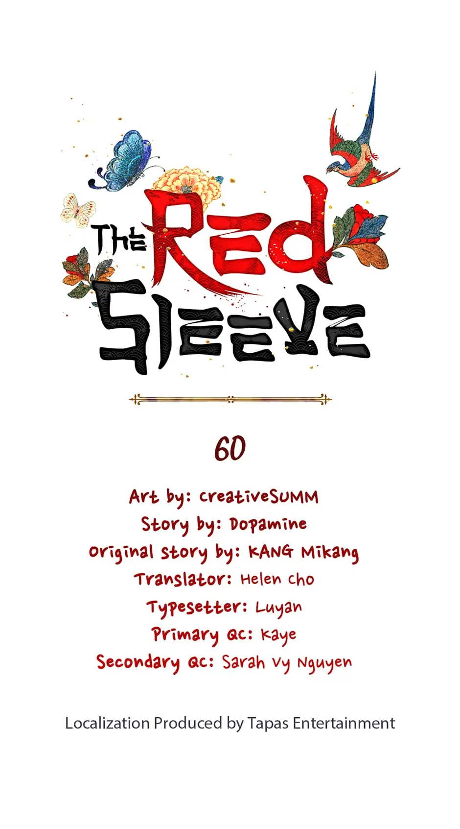 The Red Sleeve Chapter 60 - page 1