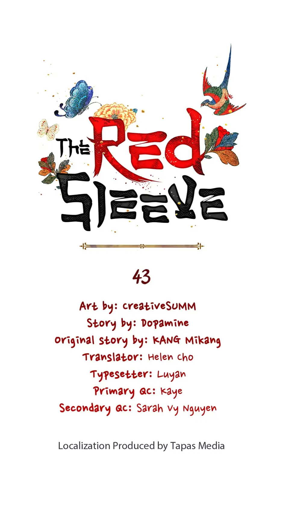 The Red Sleeve chapter 43 - page 1