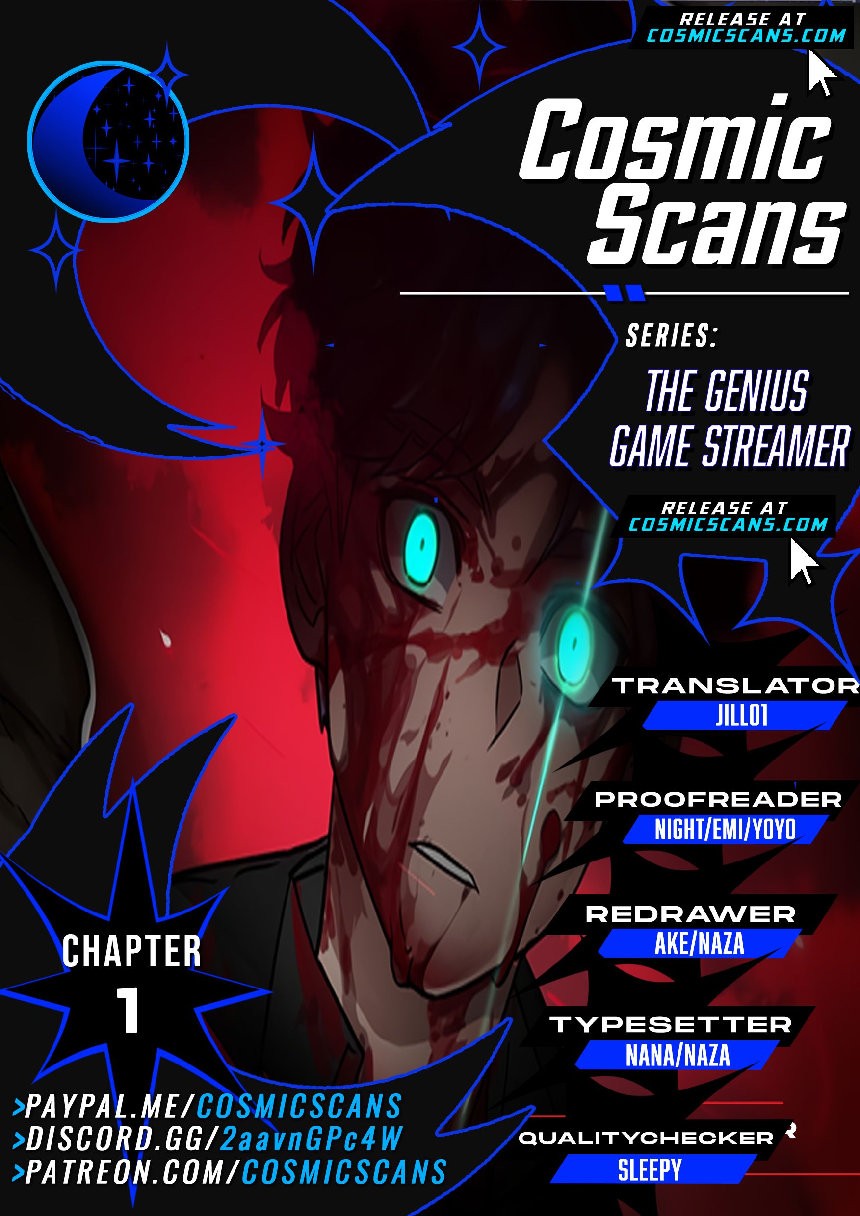 Gaming Stream of the Genius chapter 1 - page 1