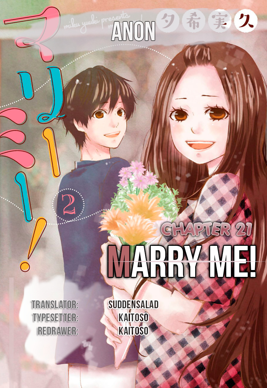 Marry Me!(YUUKI Miku) chapter 21 - page 1