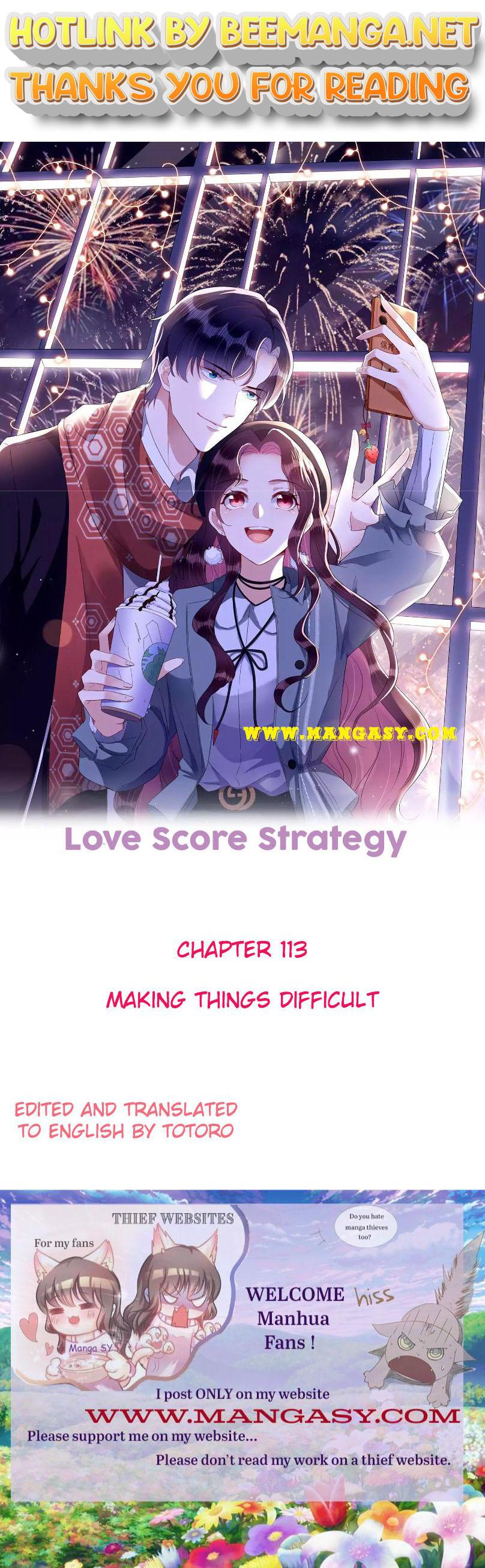 Love Score Strategy Chapter 113 - page 1