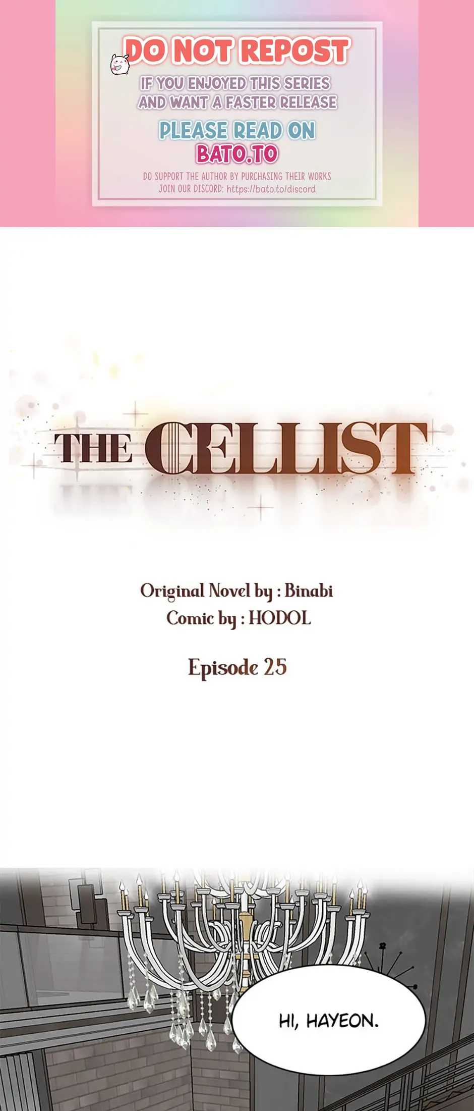 The Cellist chapter 25 - page 1