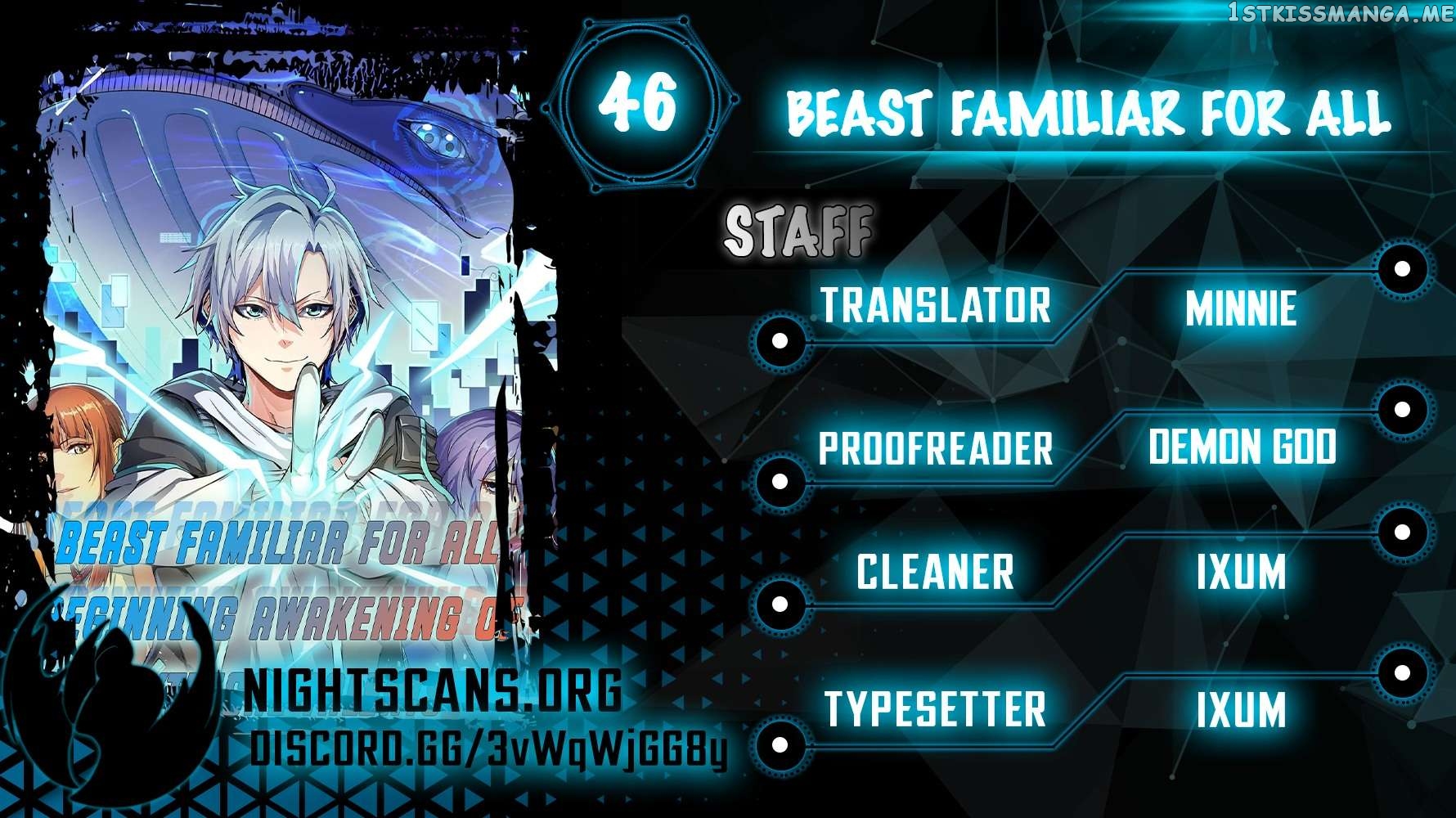 Beast Familiar for All: Beginning Awakening of Mythical Talents Chapter 46 - page 1