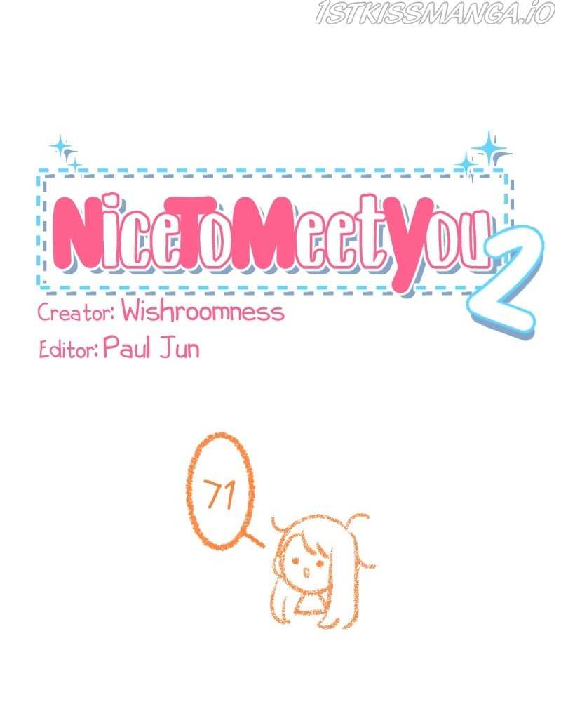 Nice to Meet You (Webtoon) chapter 72 - page 1