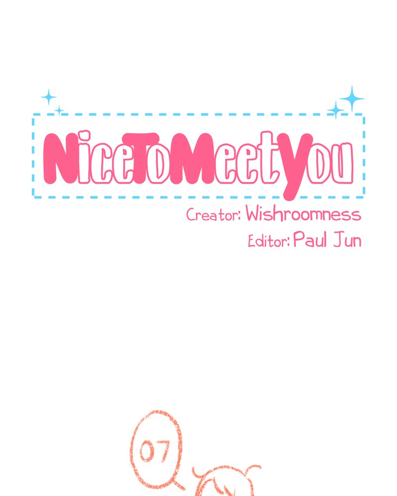 Nice to Meet You (Webtoon) Chapter 7 - page 1