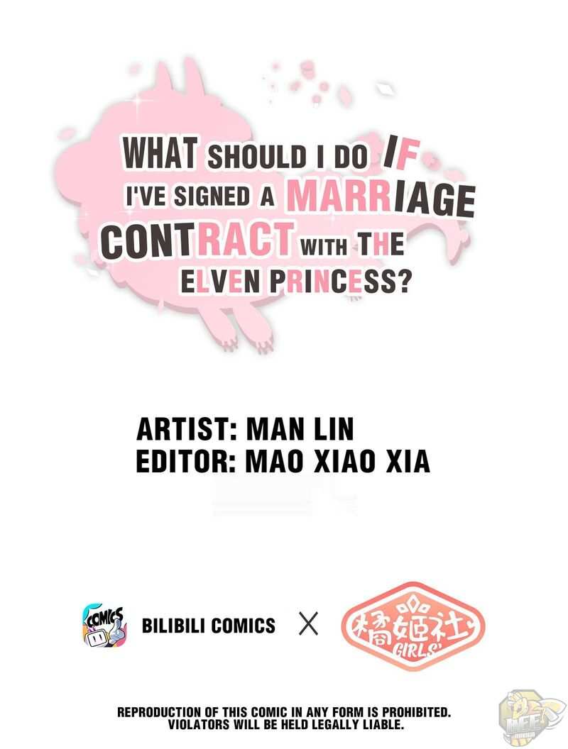 What Should I Do If I’ve Signed A Marriage Contract With The Elven Princess Chapter 6 - page 1