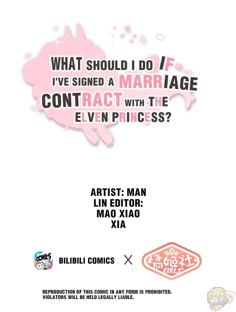 What Should I Do If I’ve Signed A Marriage Contract With The Elven Princess Chapter 5 - page 1