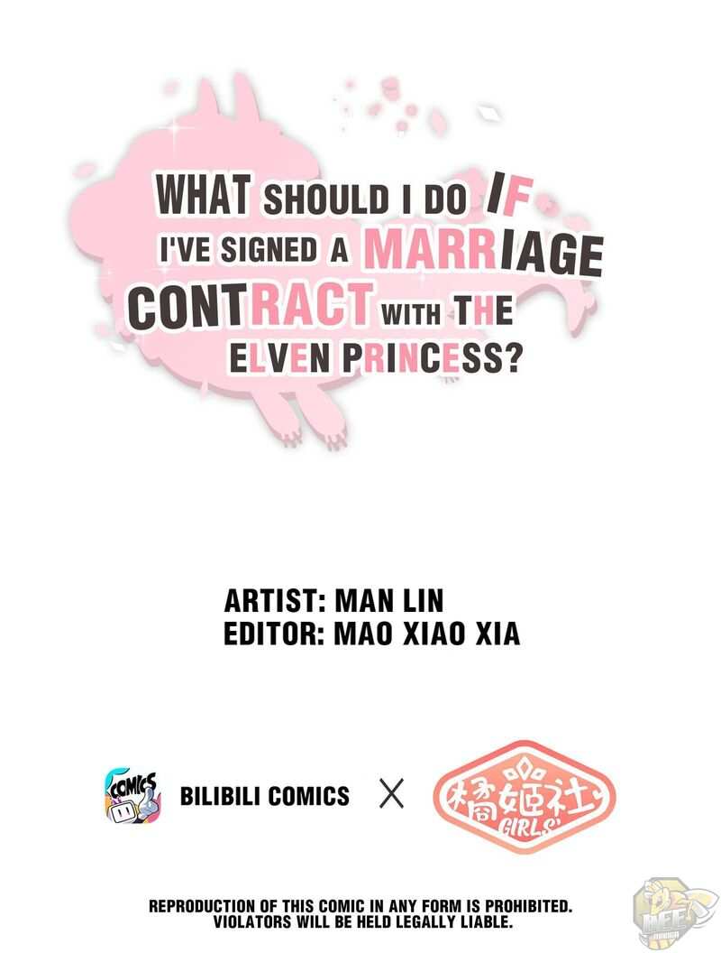 What Should I Do If I’ve Signed A Marriage Contract With The Elven Princess Chapter 3 - page 1