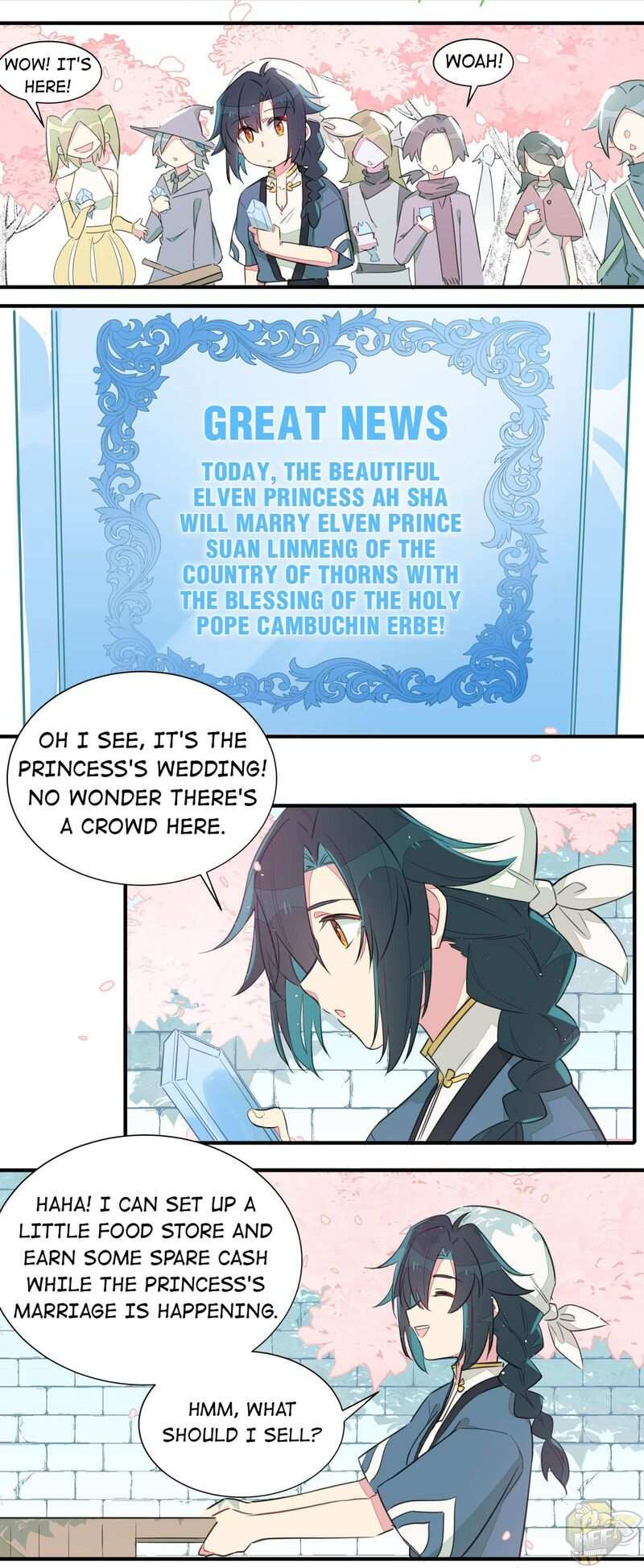 What Should I Do If I’ve Signed A Marriage Contract With The Elven Princess Chapter 1 - page 4