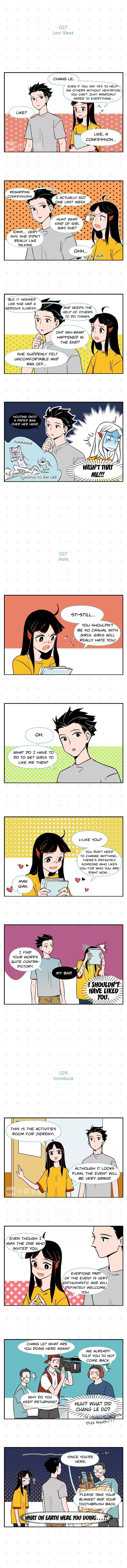 Chang Le Makes Me Unable to Confess Chapter 3 - page 3