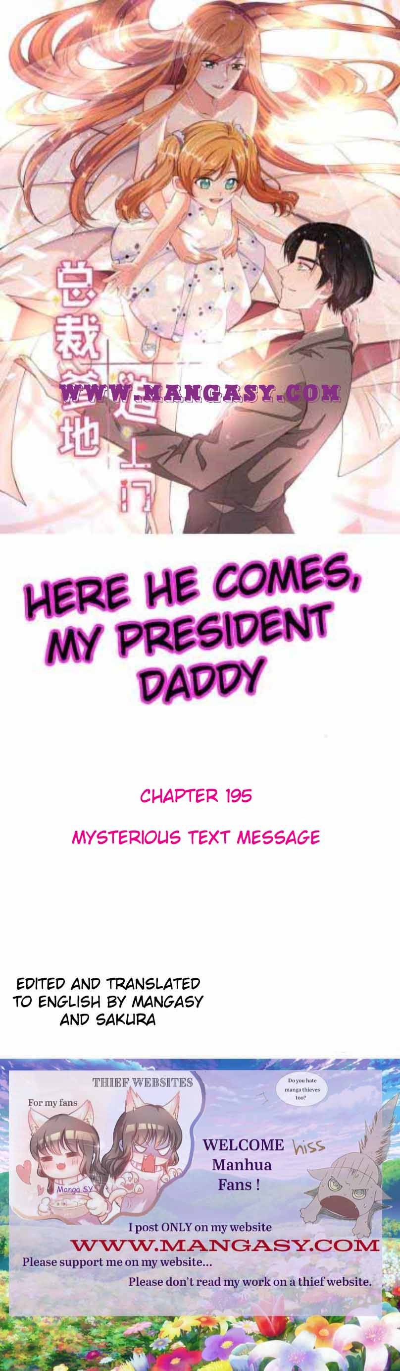 President daddy is chasing you Chapter 195 - page 1