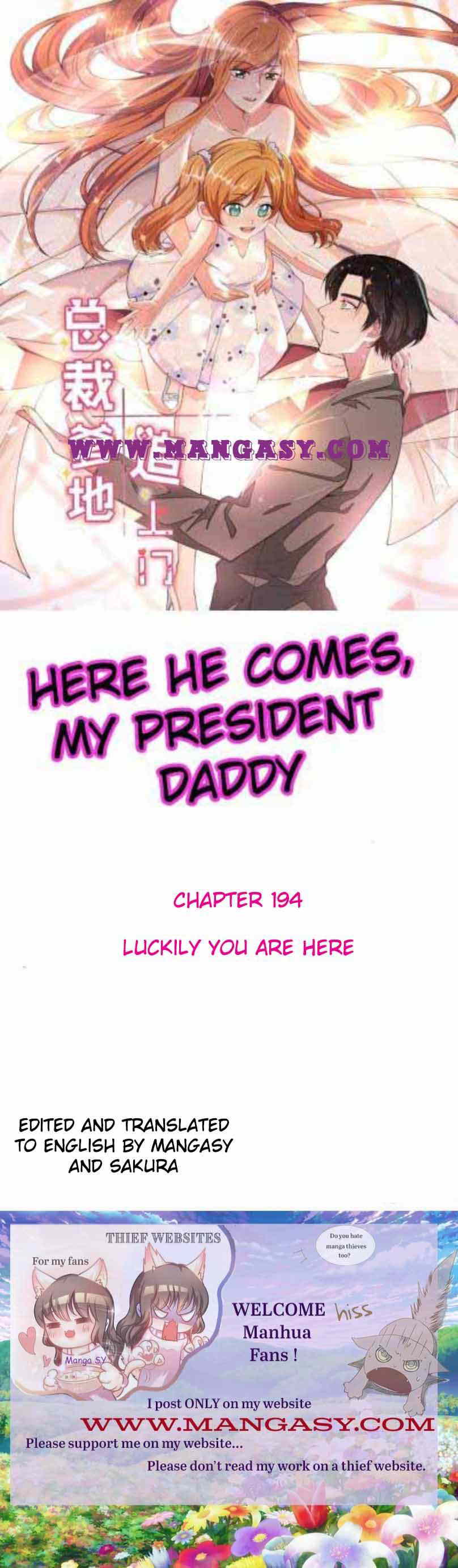 President daddy is chasing you Chapter 194 - page 1