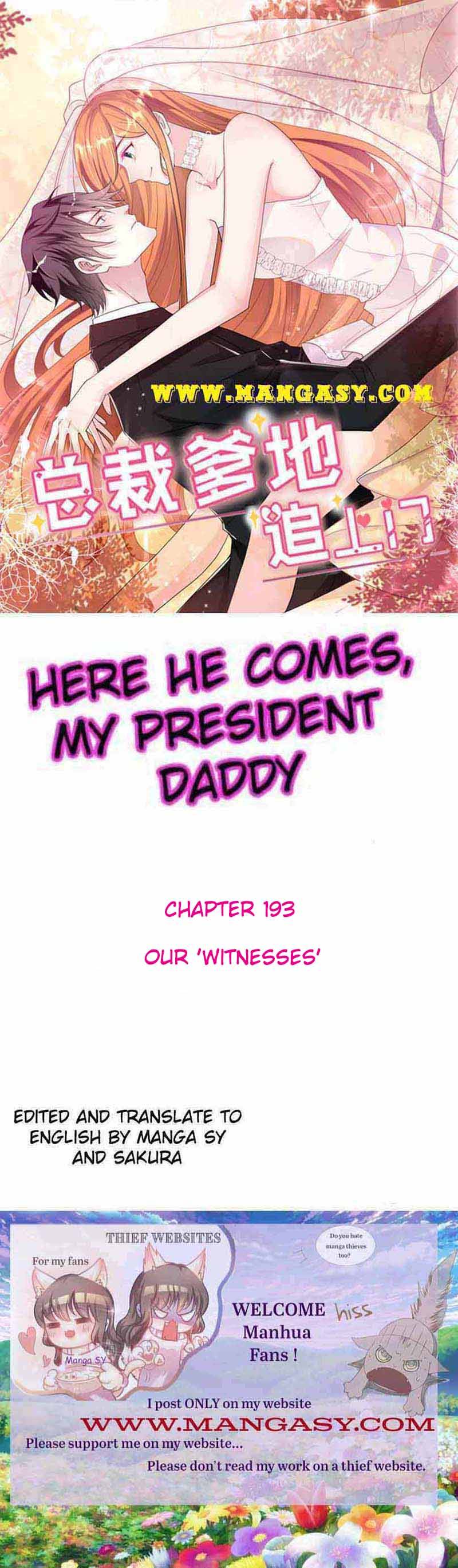 President daddy is chasing you Chapter 193 - page 1