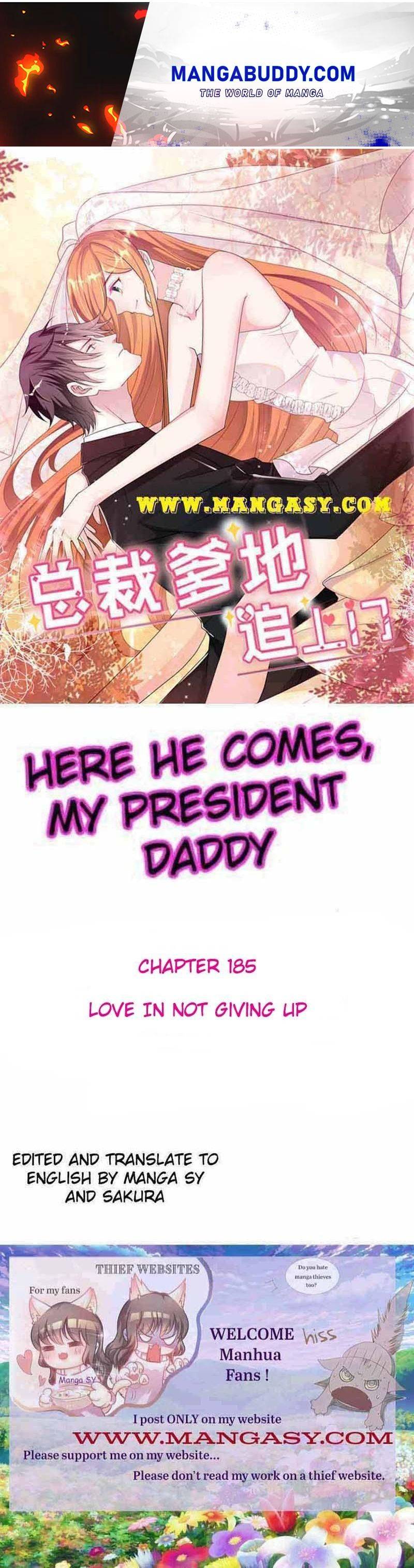 President daddy is chasing you Chapter 185 - page 1