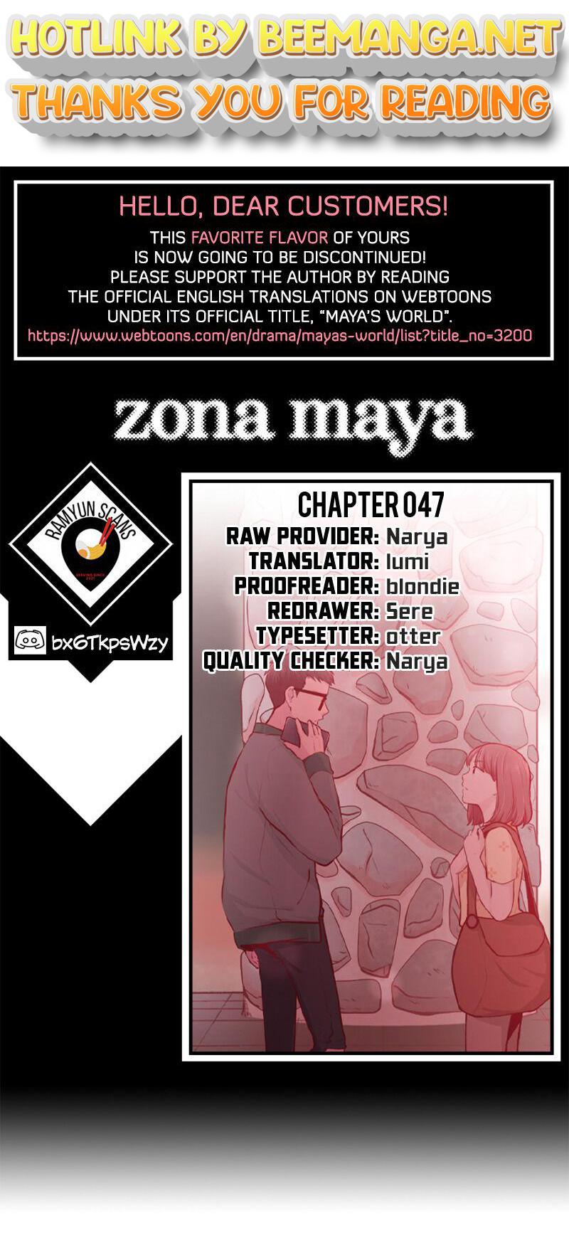 Zona Maya Chapter 47 - page 1