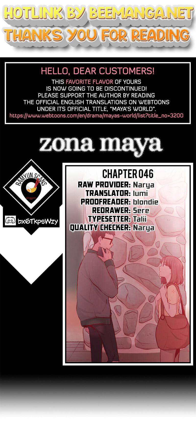 Zona Maya Chapter 46 - page 1