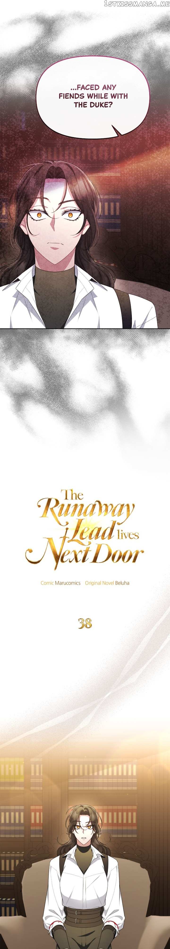 The Runaway Lead Lives Next Door Chapter 38 - page 8