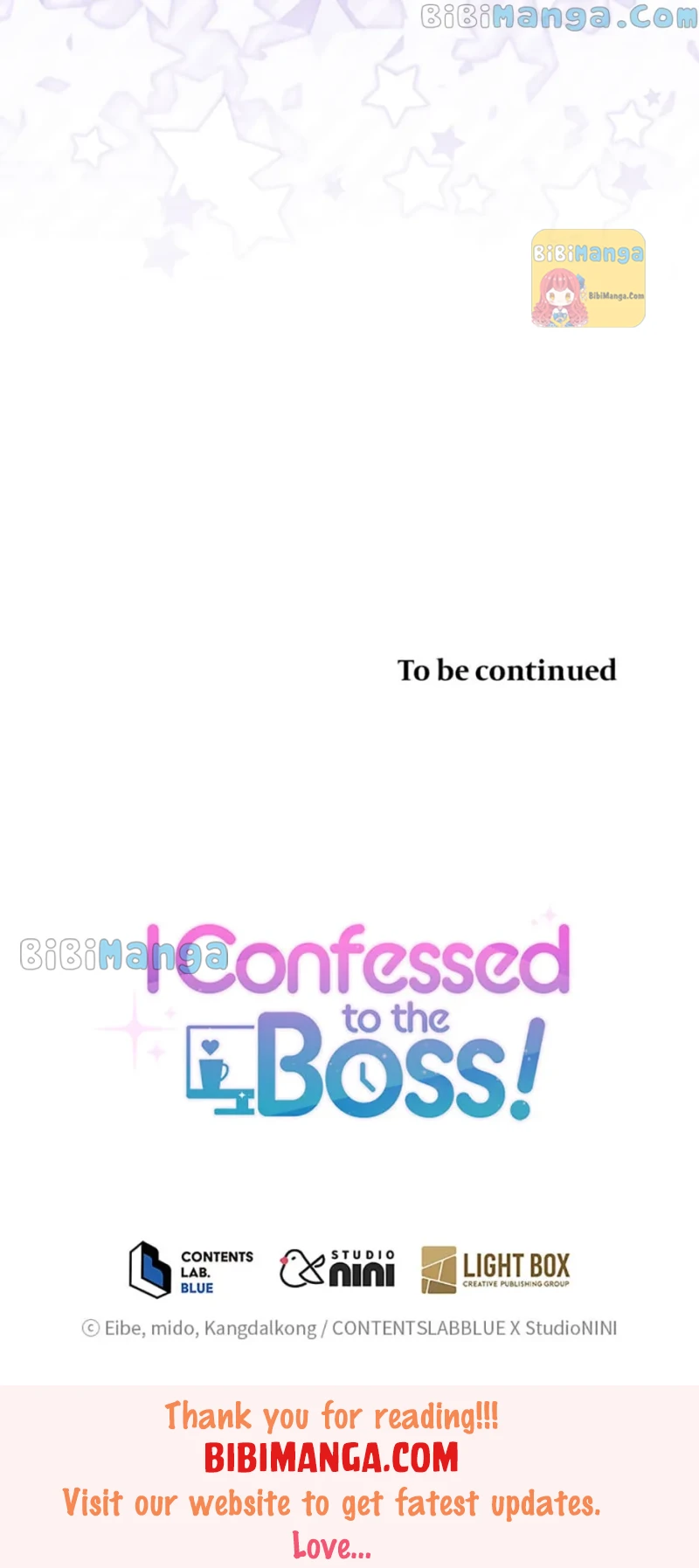 I Confessed to the Boss! Chapter 55 - page 69