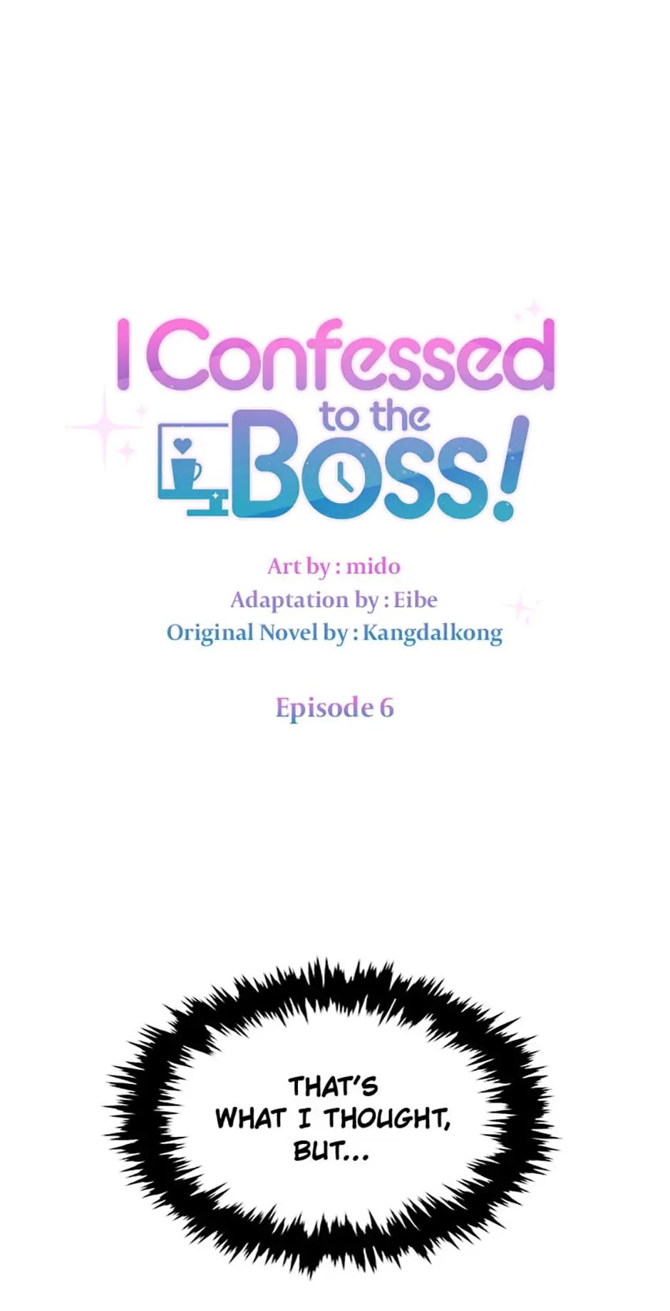 I Confessed to the Boss! Chapter 6 - page 14