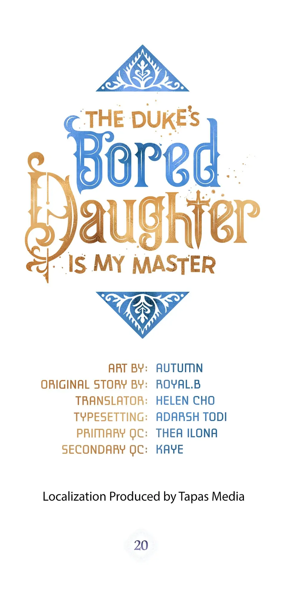 The Duke's Bored Daughter is My Master Chapter 20 - page 22