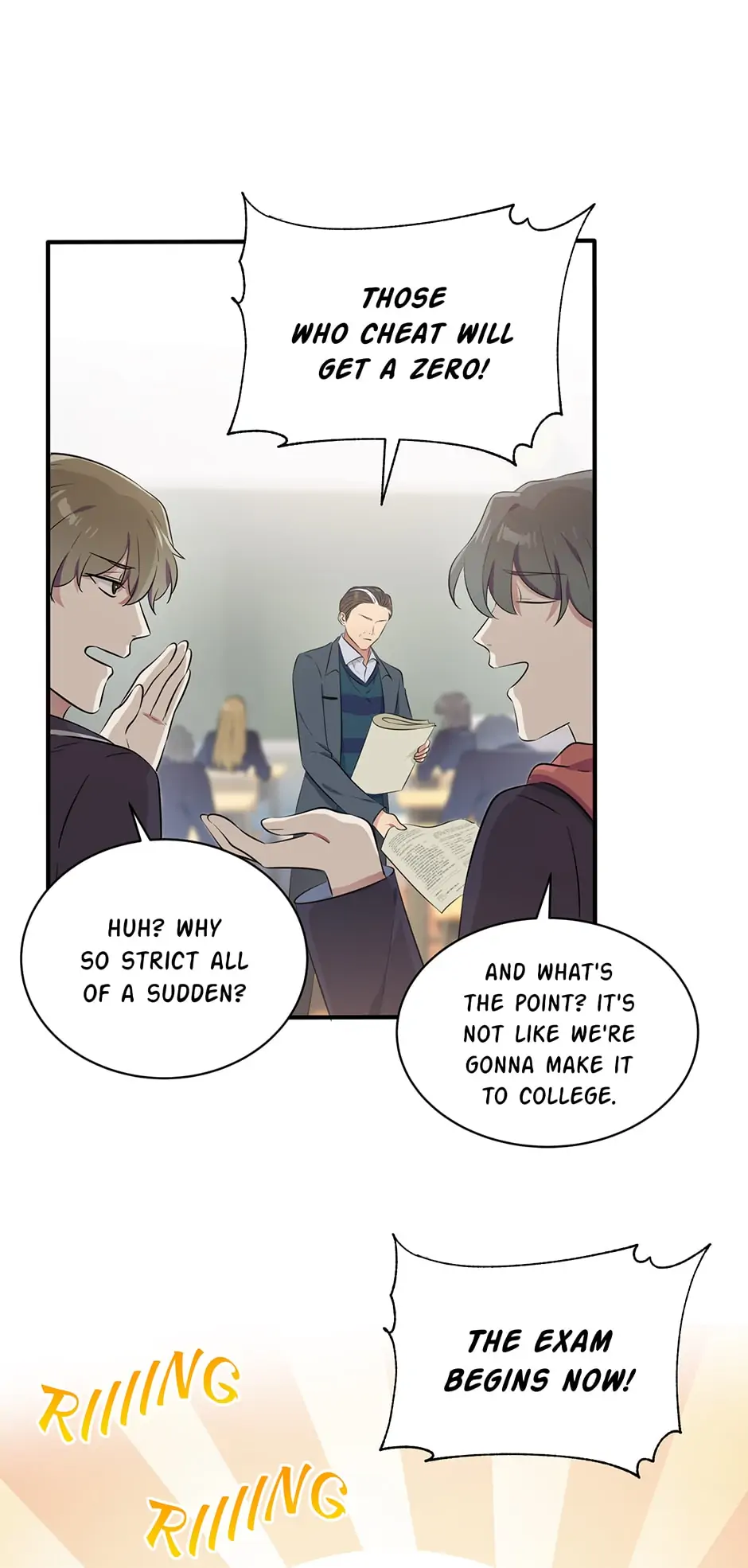 I’m Telling The Teacher chapter 34.7 - page 22