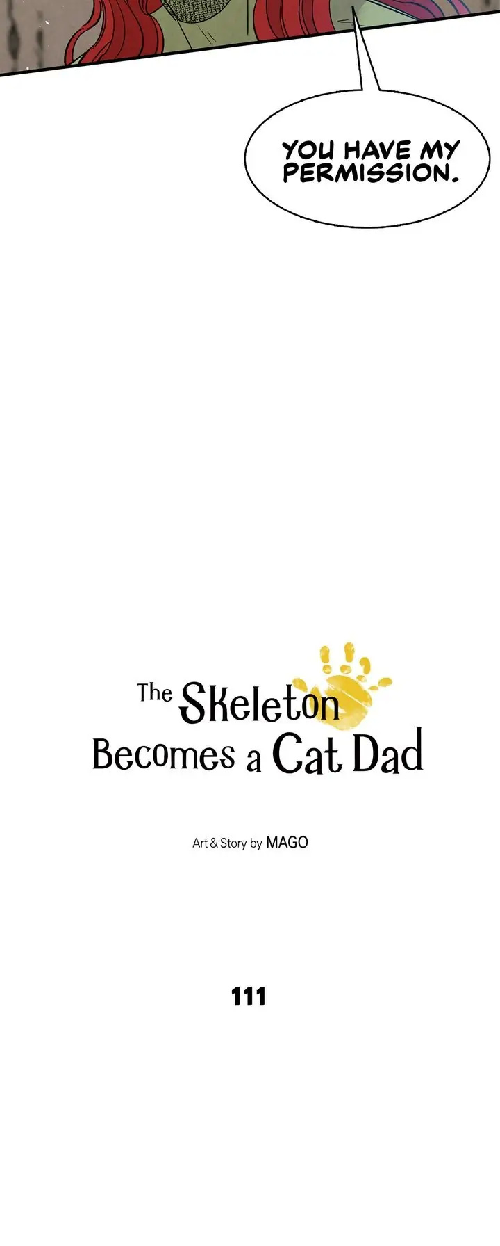 The Skeleton Becomes a Cat Dad chapter 111 - page 2