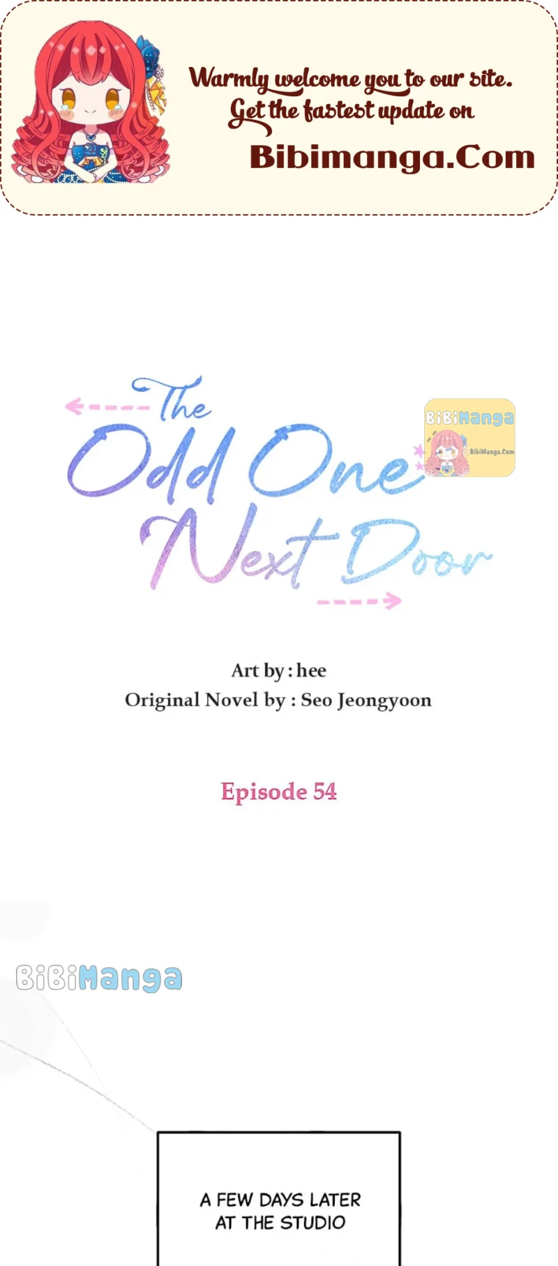 The Odd One Next Door Chapter 54 - page 1