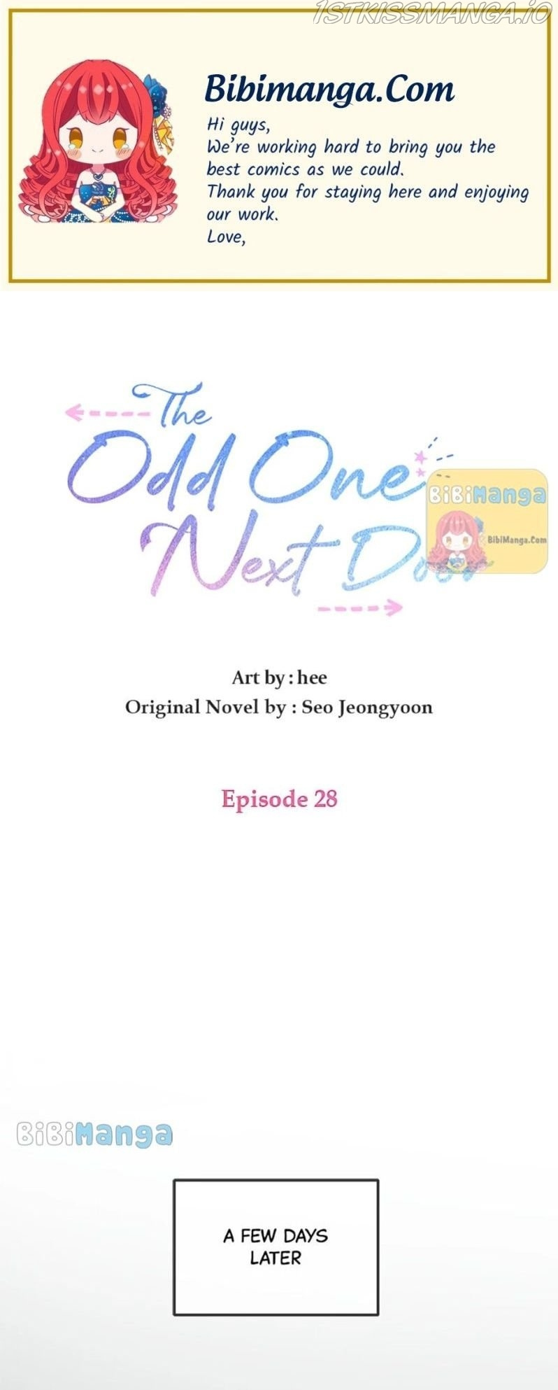 The Odd One Next Door chapter 28 - page 1