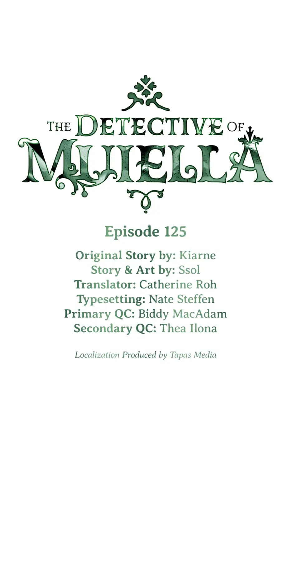 The Detective of Muiella Chapter 125 - page 1