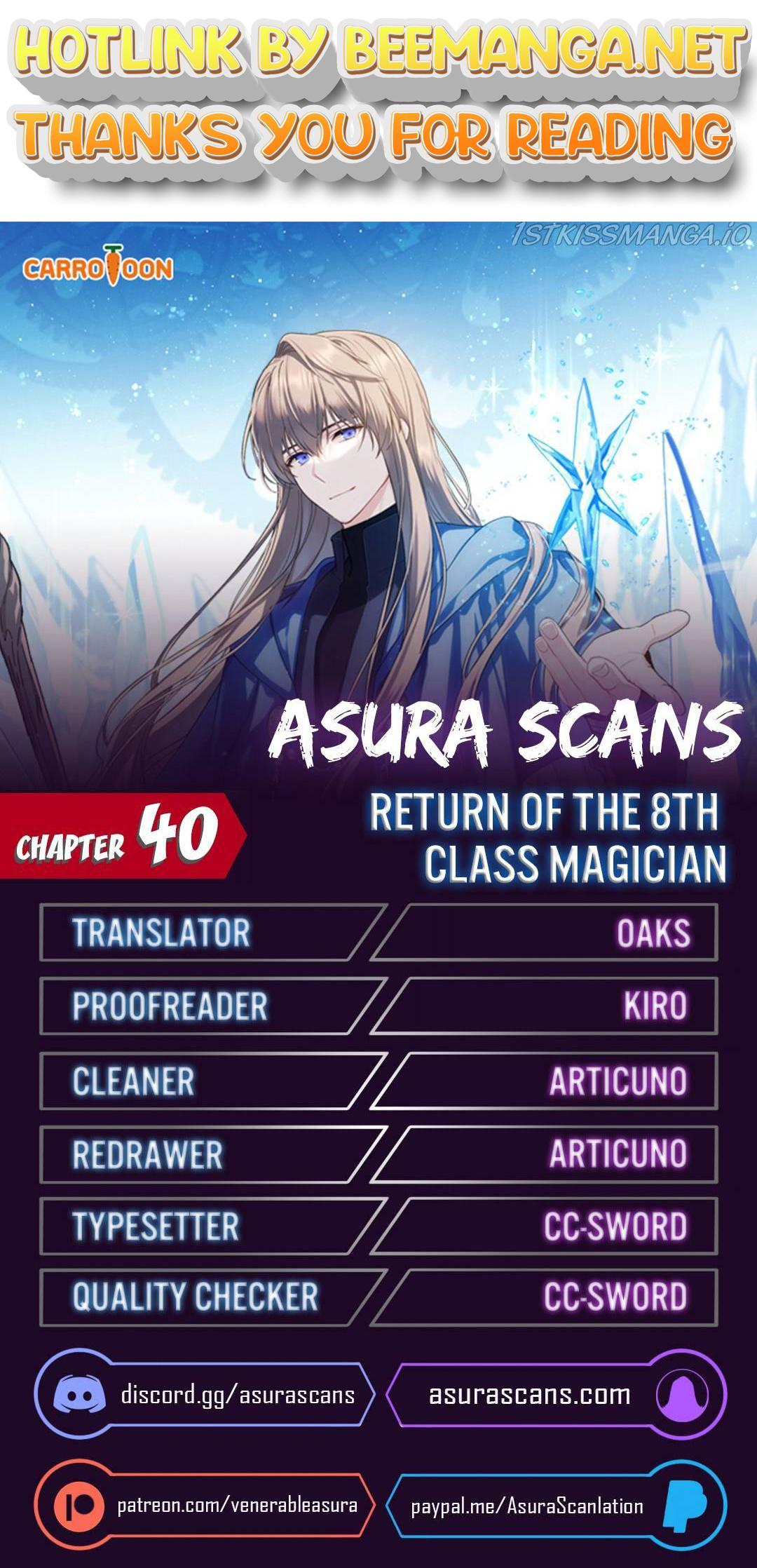 The Return of the 8th Class Magician Chapter 40 - page 1