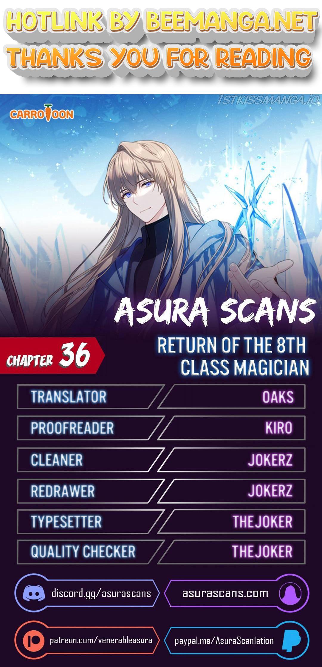 The Return of the 8th Class Magician Chapter 36 - page 1