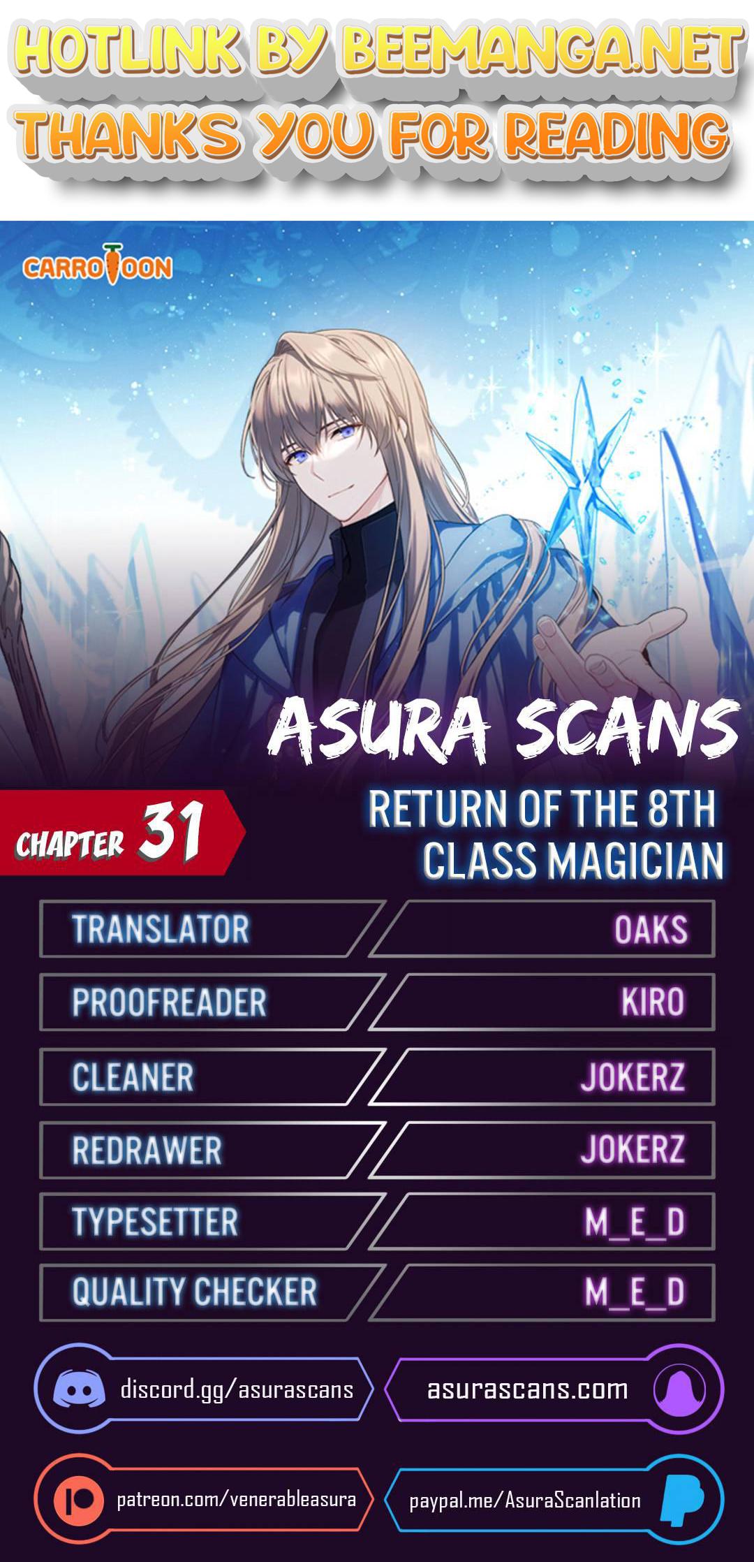 The Return of the 8th Class Magician Chapter 31 - page 1