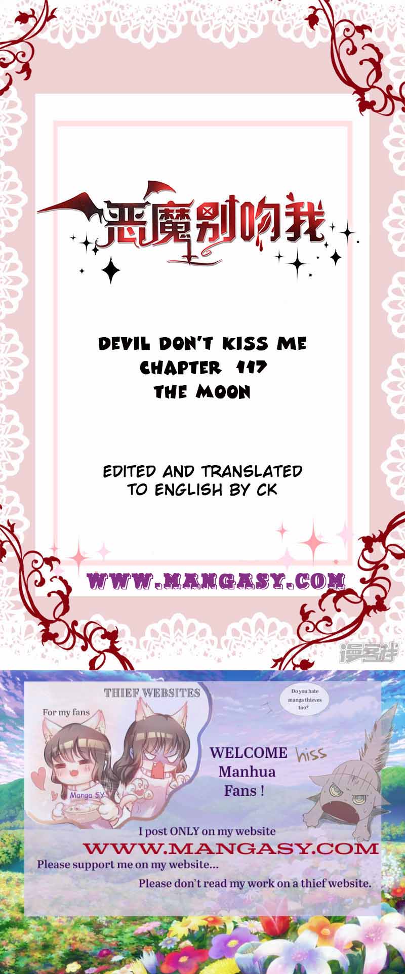 Demon Don’t Kiss Me Chapter 117 - page 1