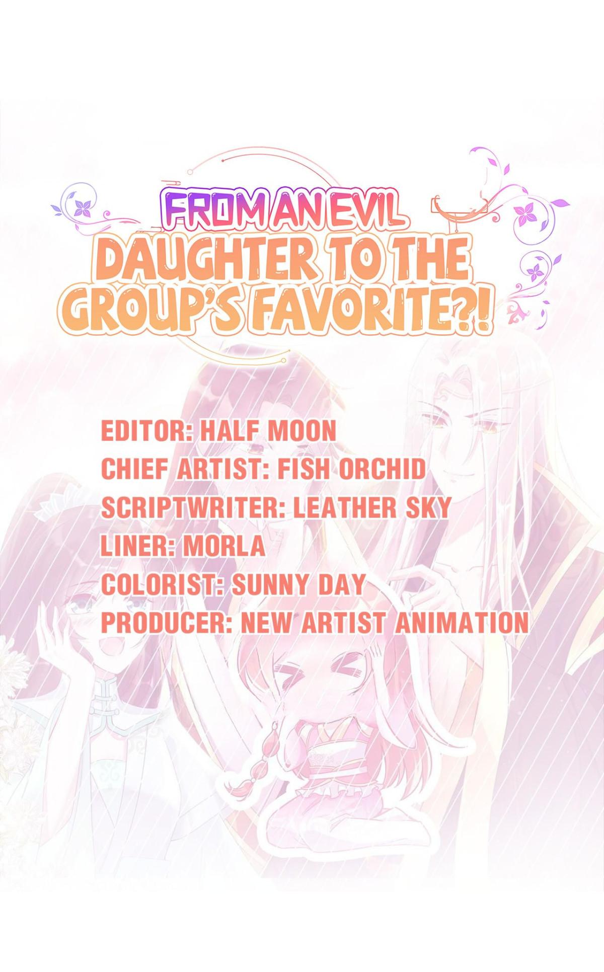 From an Evil Daughter to the Group’s Favorite?! Chapter 27 - page 1