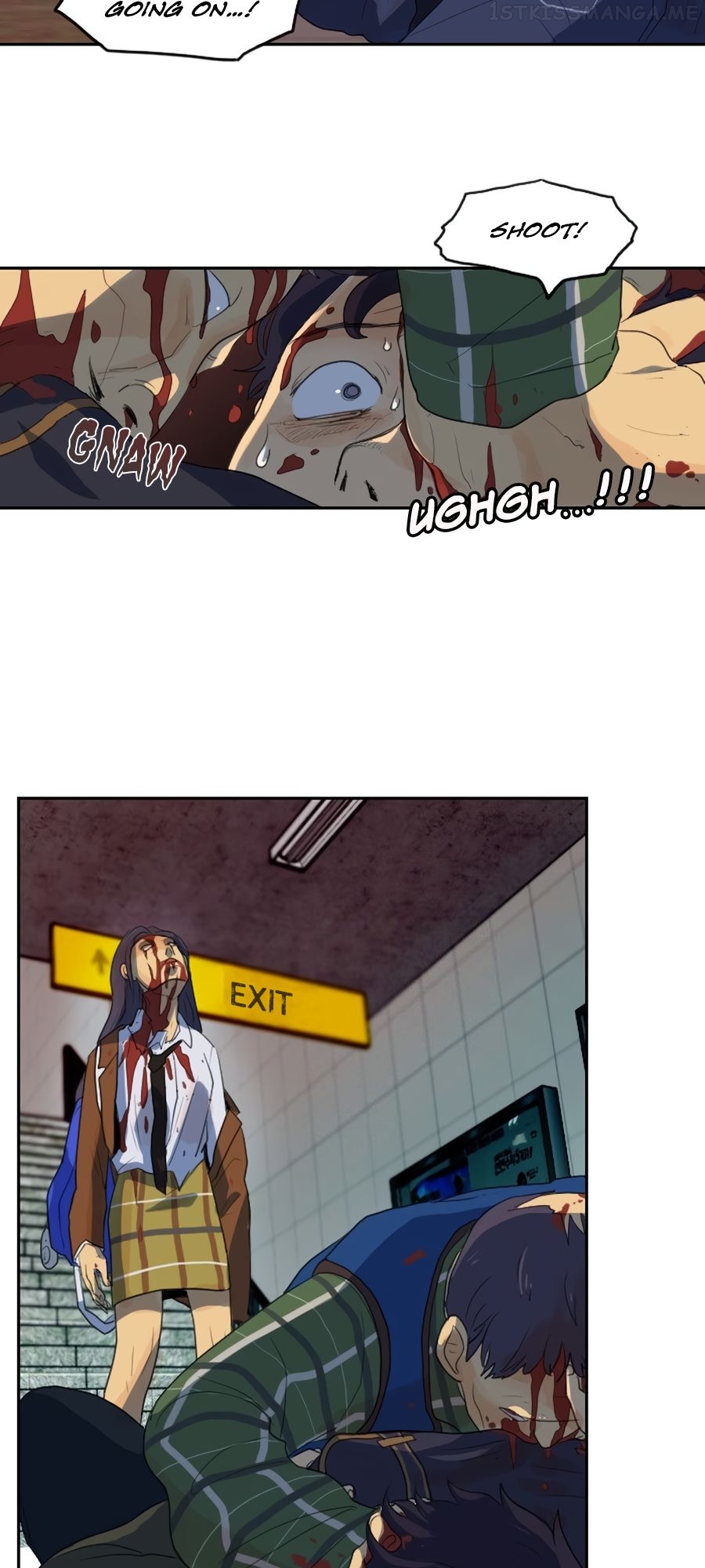 Lost in an Infected Area Chapter 8.1 - page 16
