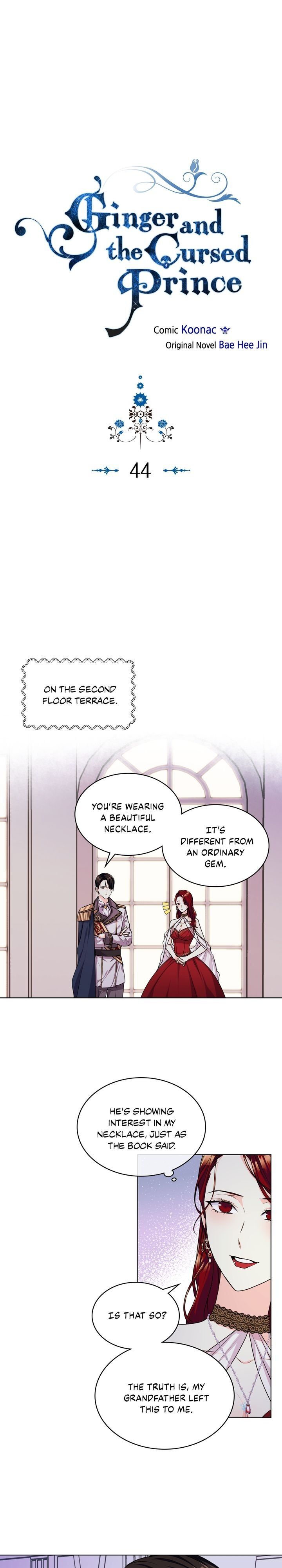 Ginger and the Cursed Prince Chapter 44 - page 1